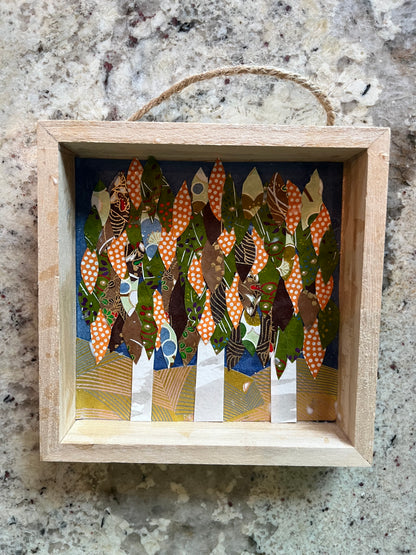 Decoupage Shadow Boxes