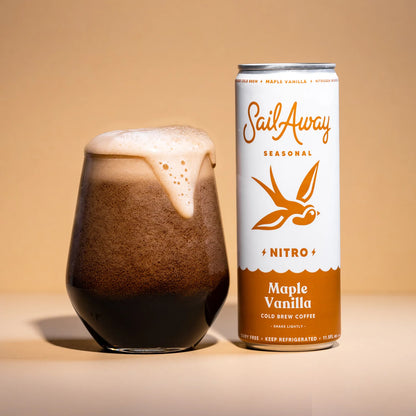 Sailaway Maple Vanilla Nitro Cold Brew Coffee